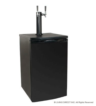 dual tap kegerator amazon