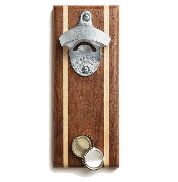 magnetic cap catcher and bottle opener