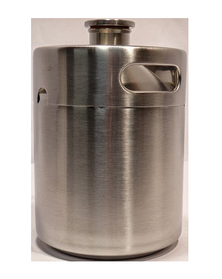 stainless steel mini keg growler